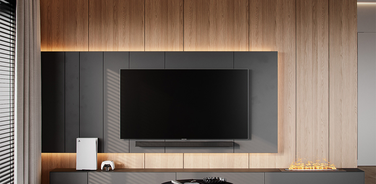 modern tv stands with led lights